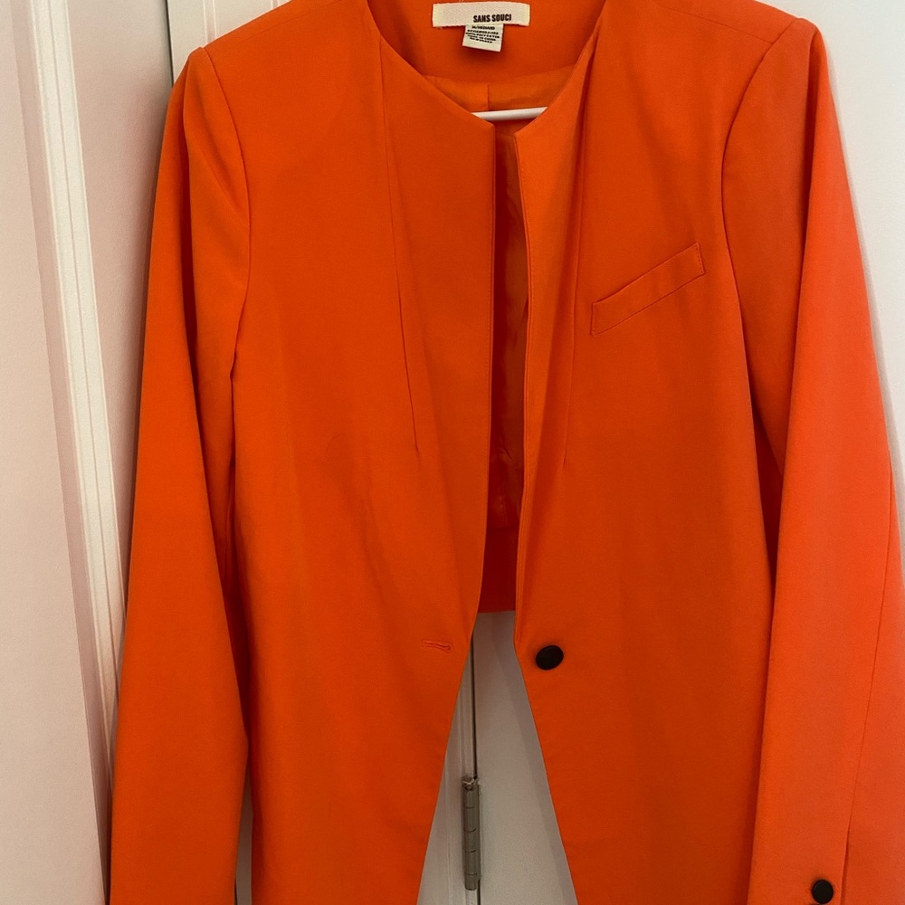 High low blazer